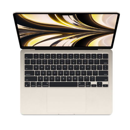 Apple MacBook Air M2 13-inch 512GB 8GB RAM 8-Core CPU 10-Core GPU (Mid 2022) Starlight